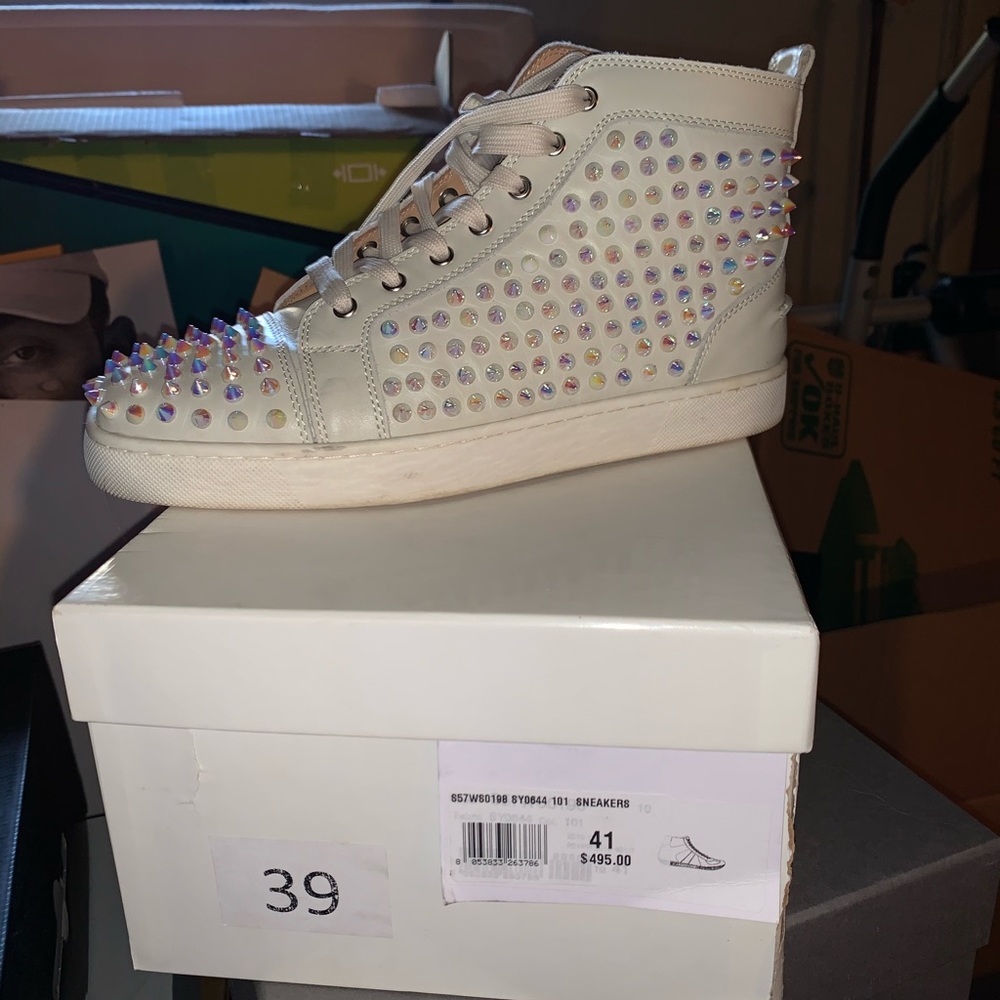 Mens red bottoms , Christian louboutin
